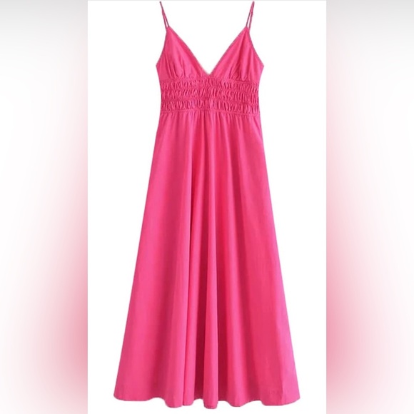 Zara Spaghetti Strap Dress - Picture 2 of 3